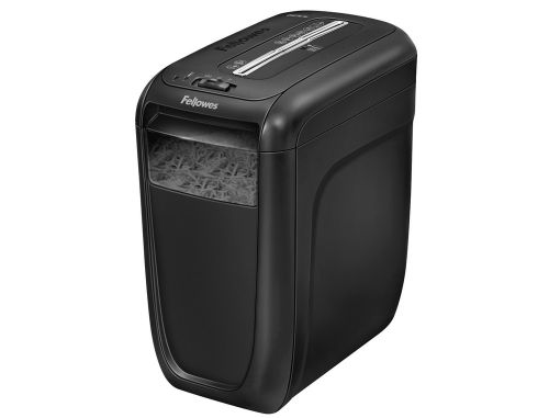 Destruidora de documentos fellowes 60 cs capacidade de corte 10 folhas destroi agrafes clips e cartoes , Fellowes , 58927 , 0043859642854
